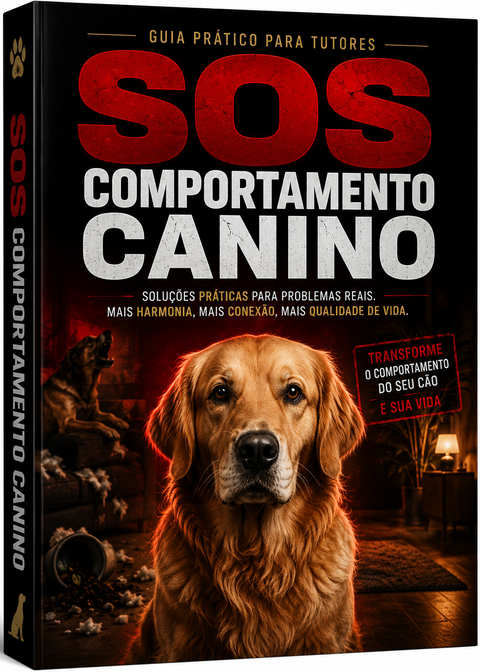 Capa do guia SOS Comportamento Canino